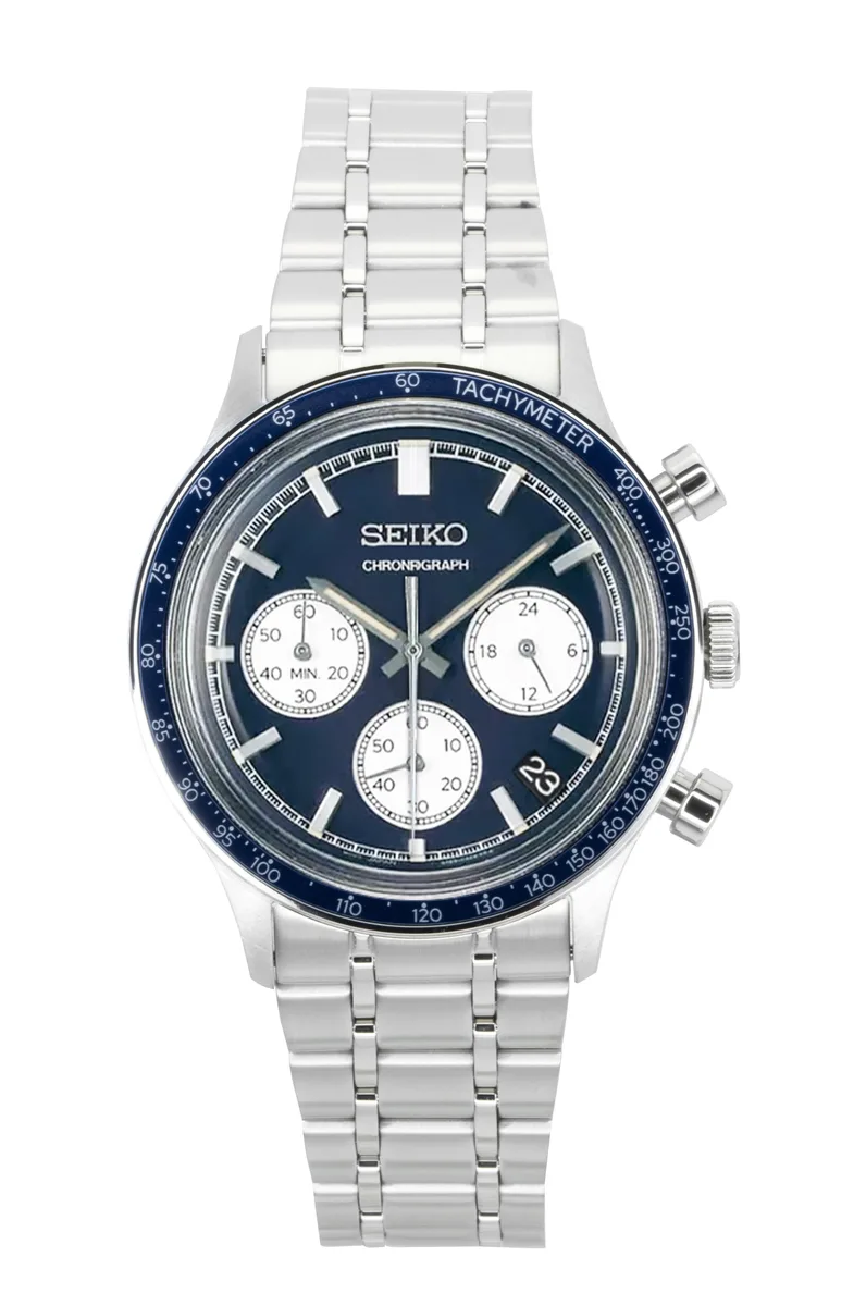 Seiko Seiko SSB477P1 Chronograph Blue Dial Quartz 38.70mm 50m — product photo