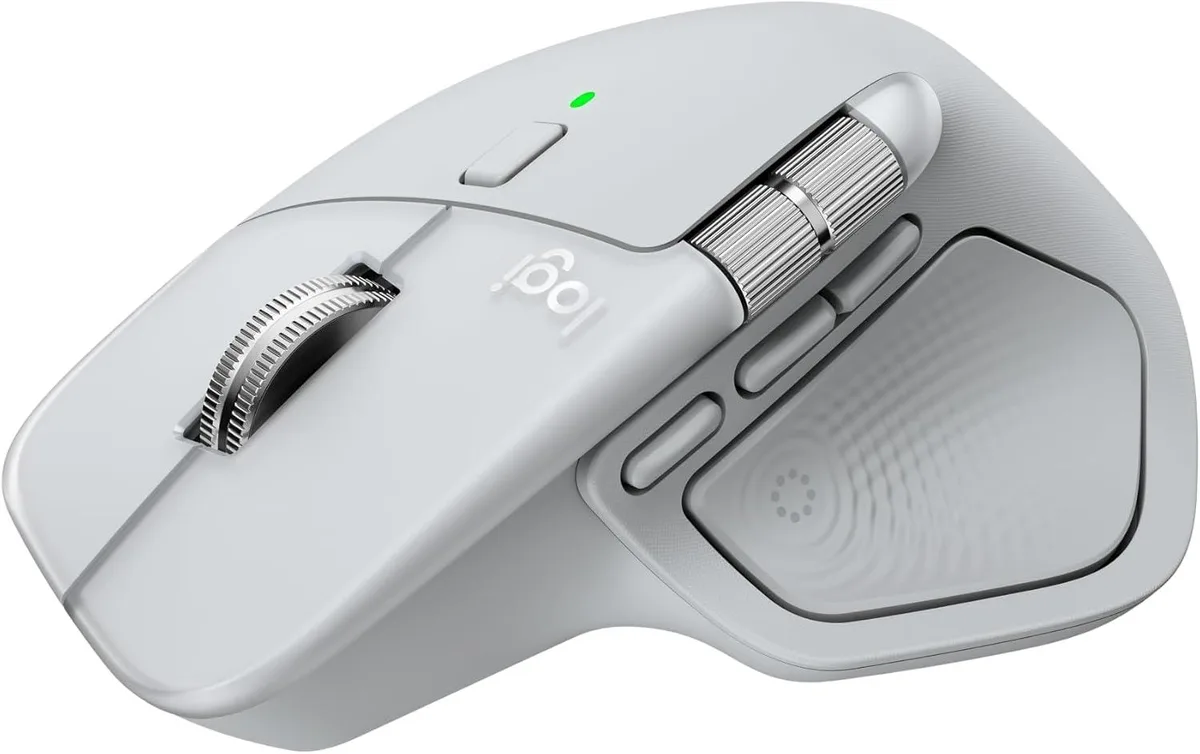 Logitech Logitech MX Master 4 for Mac Mouse 910-007574 White Silver — product photo