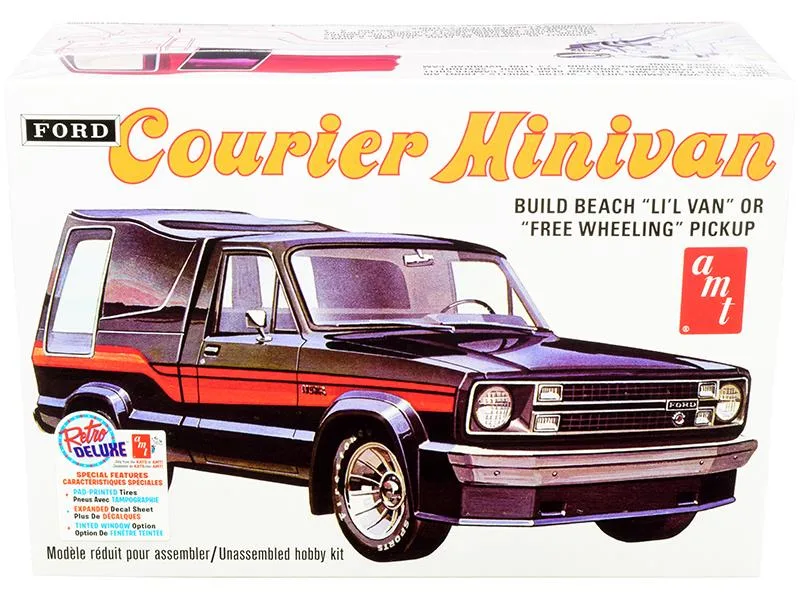 AMT AMT 1978 Ford Courier Minivan 2-in-1 Model Kit 1/25 Scale Skill 2 — product photo