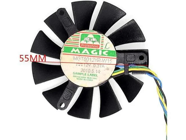 TSUJ TSUJ Kepler-C72J-OYS-0071 graphics card fan 42mm 12V 0.23A 55mm — product photo