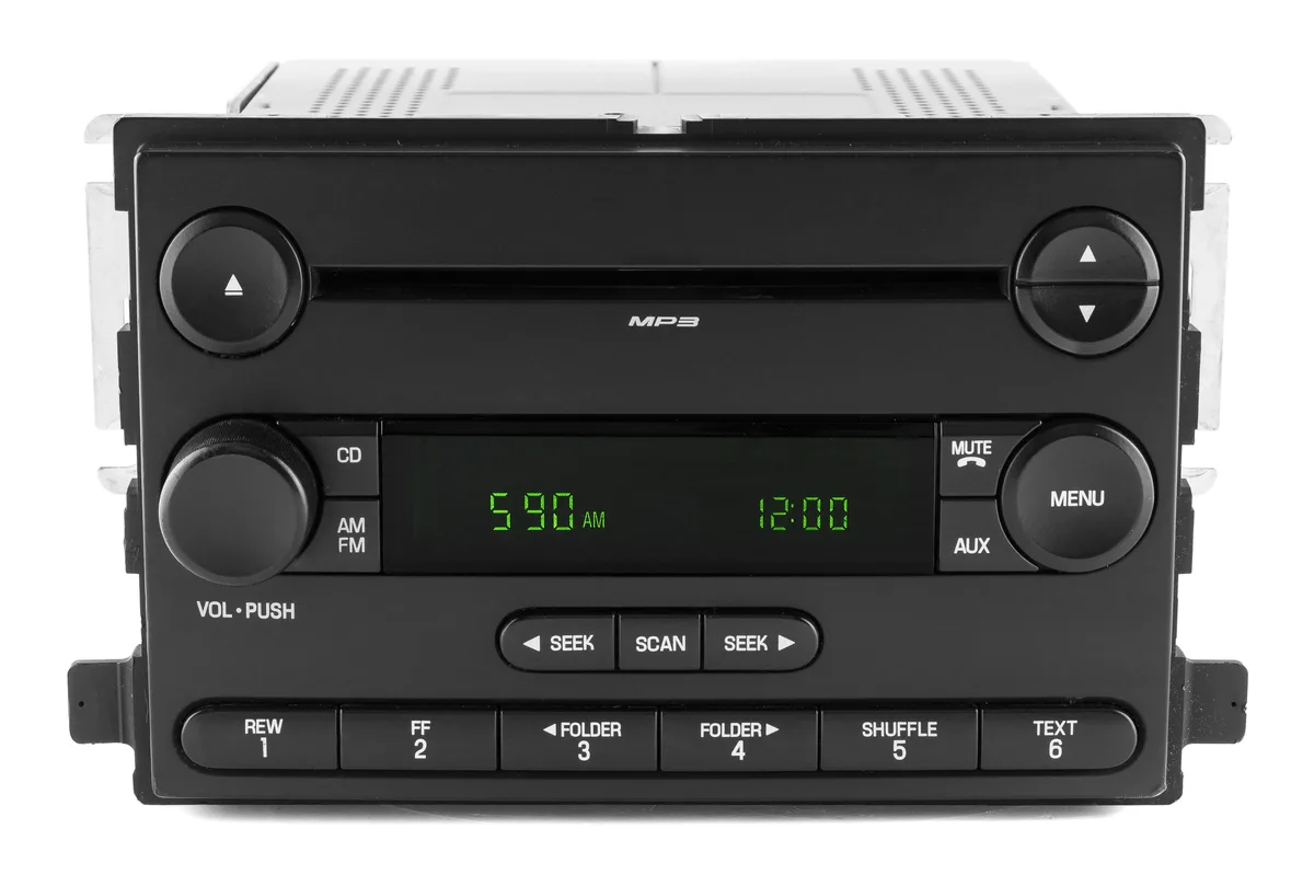 1 Factory Radio 1 Factory Radio 6S4T-18C869-BD Single Disc CD receiver — product photo