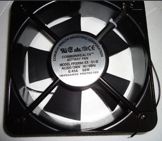 OEM Industries OEM Industries FP20060 EX-S1-B 200mm 2 Ball Bearing Fan — product photo