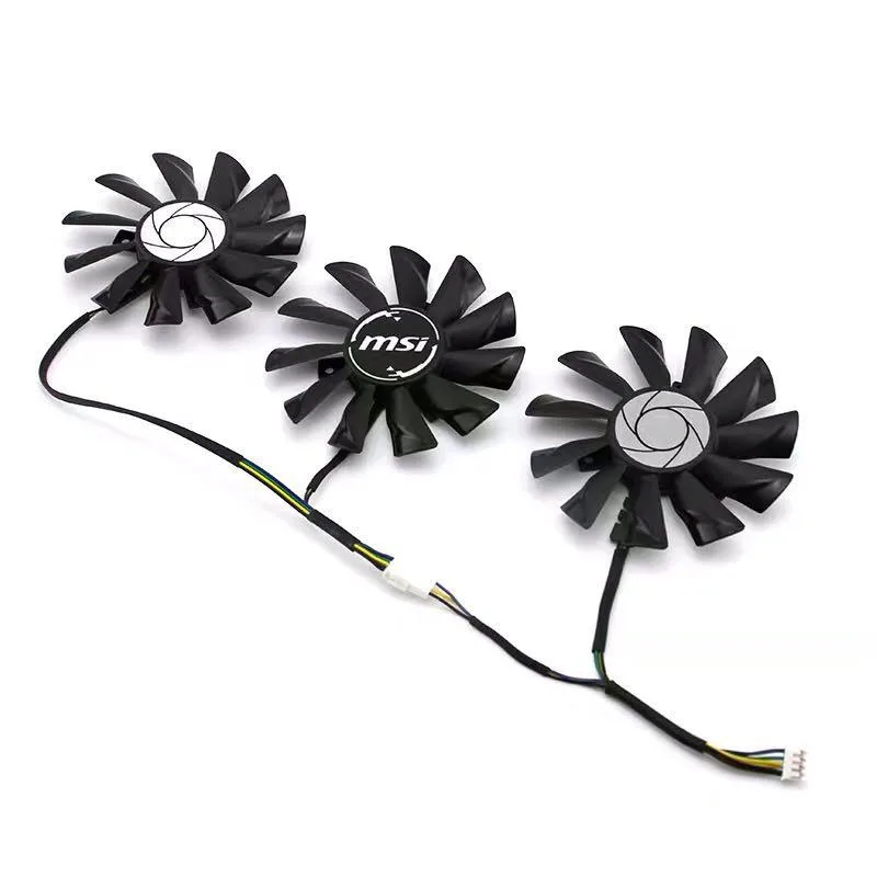 SXDOOL SXDOOL PLD09210S12HH 12V .40A 4-wire VGA cooling fan 3-pack — product photo