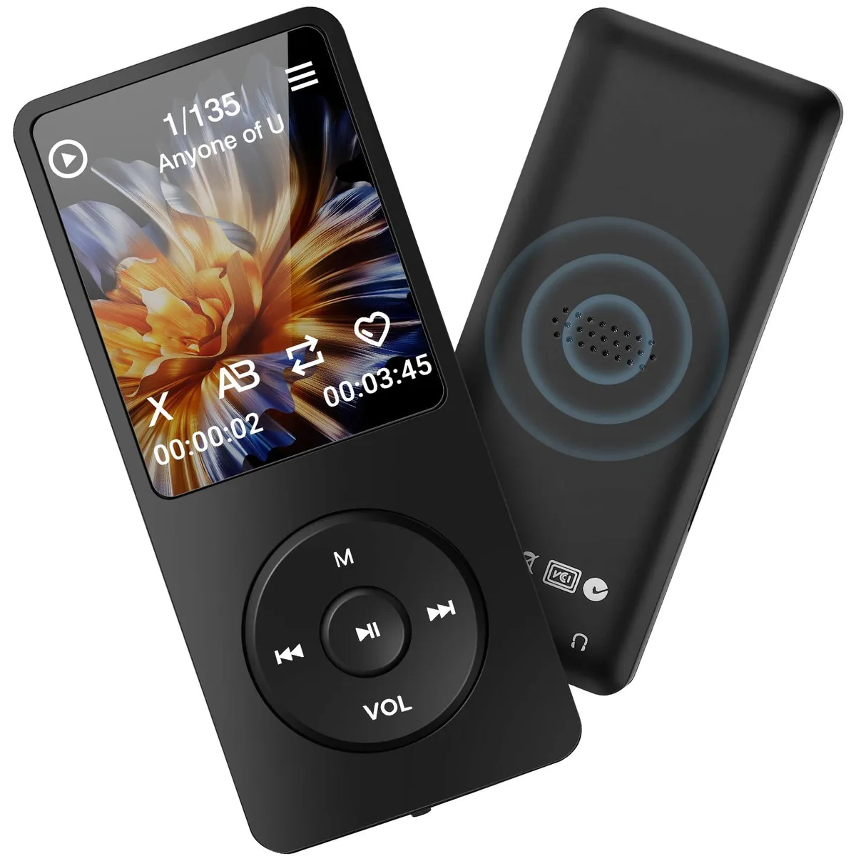 Tarswesi BFQUS-CT 32GB MP3 Player Bluetooth 5.2 1.8" TFT — product photo
