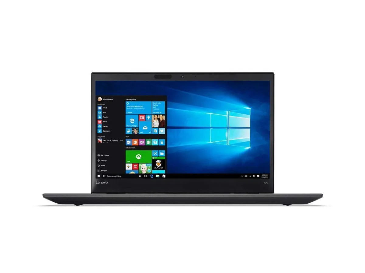 Lenovo Lenovo ThinkPad T570 i5-7300U 8GB 256GB SSD 15.6" HD laptop — product photo