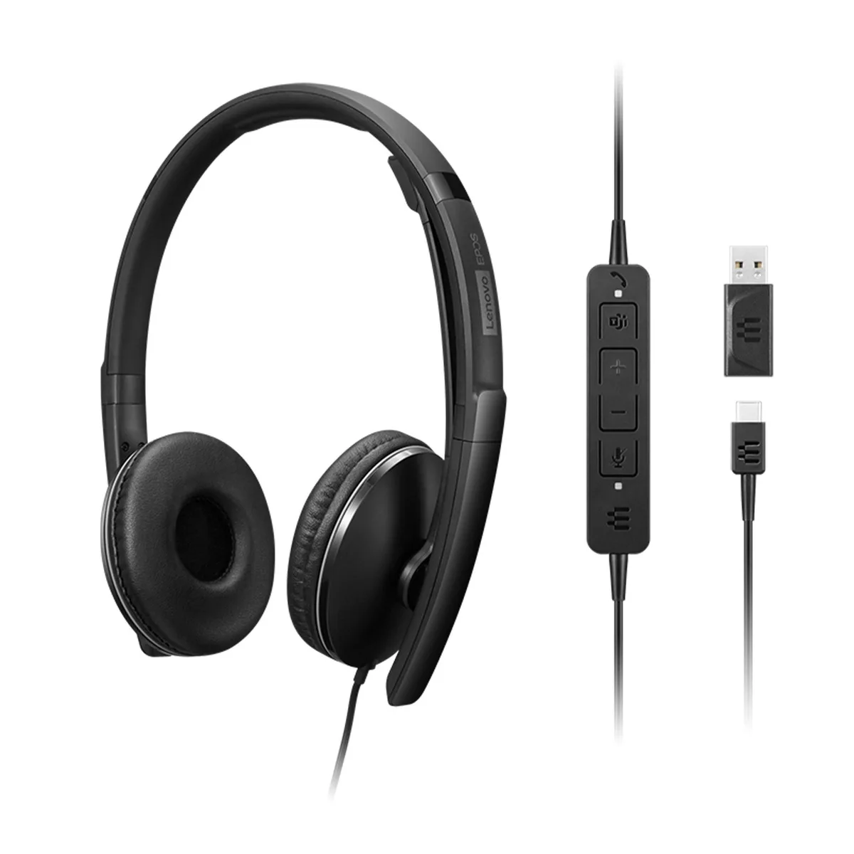 Lenovo Lenovo 4XD1M45627 Wired ANC Headset Gen 2 Teams 145g — product photo