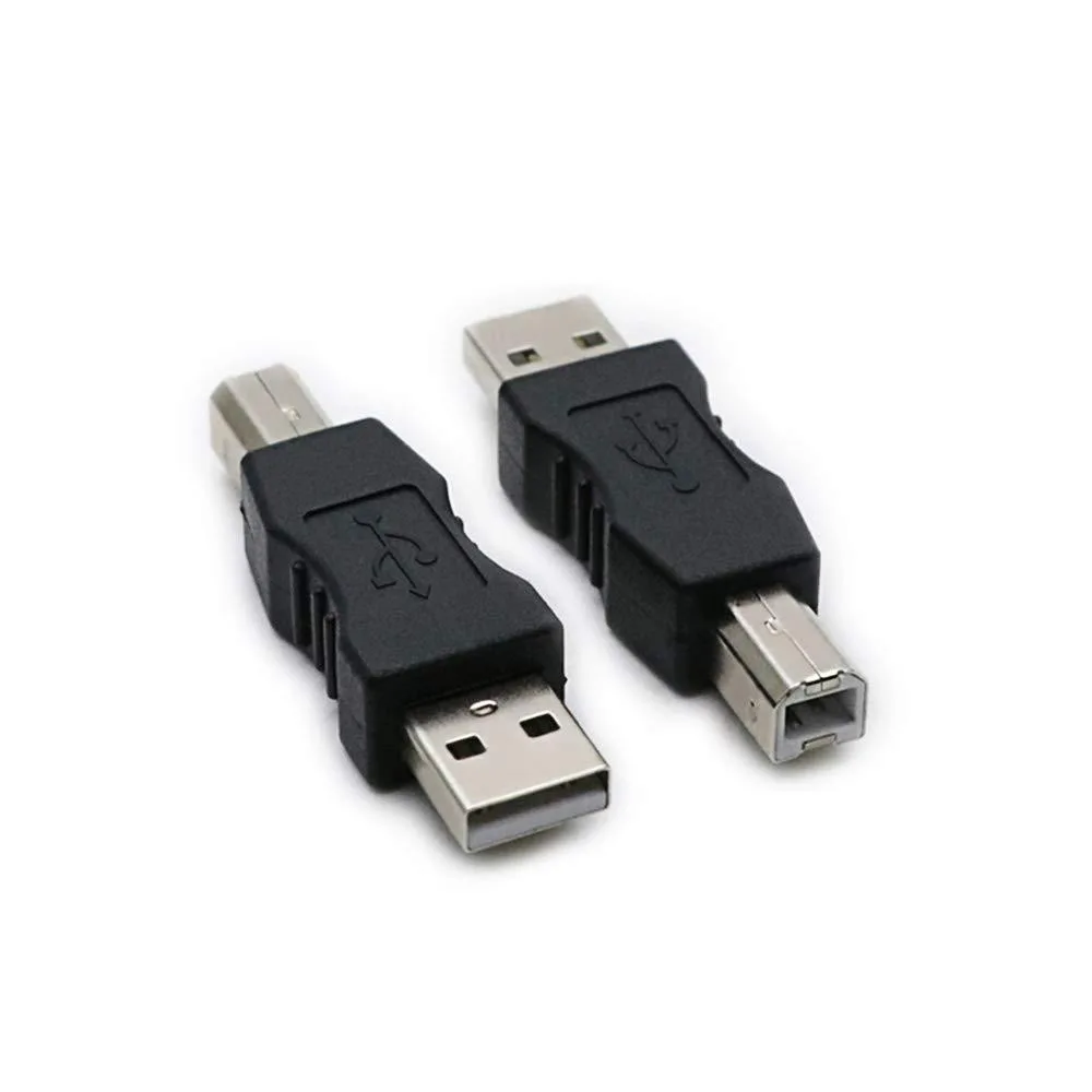 BUCIER BUCIER 2 Pack USB 2.0 Type A Male to Type B Male Converter — product photo