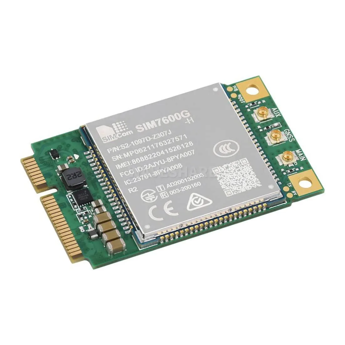 LORDWORLD LORDWORLD SIM7600G-H 4G HAT (B) SIM7600G-H-PCIE development board — product photo