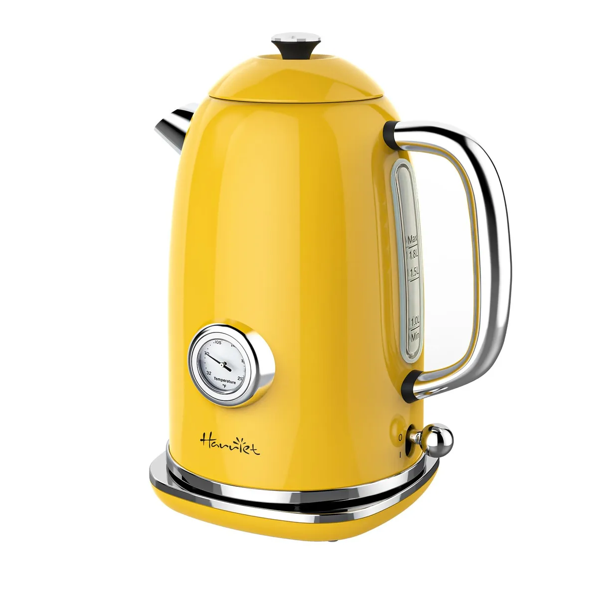  Harriet HCDSH2025 1.8 L electric kettle, yellow — product photo