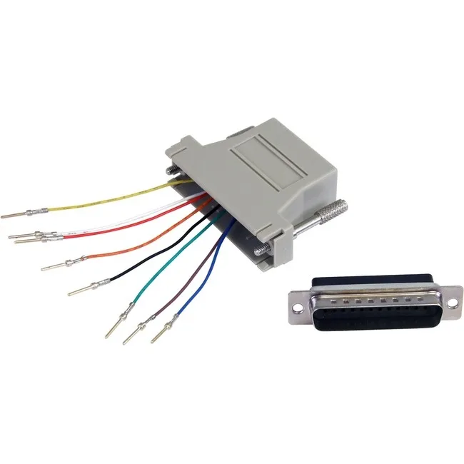 STARTECH STARTECH GC258MF DB25 to RJ45 Modular Adapter M/F — product photo