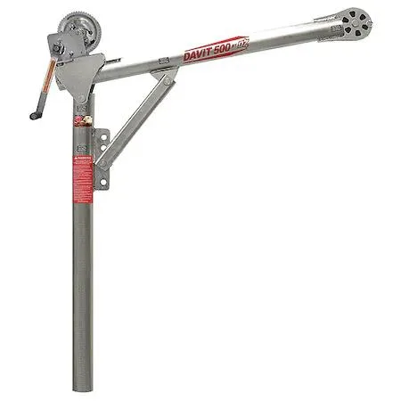 Oz Lifting Products Oz Lifting Products OZ500DAV Davit Crane 500 lb 27.5 in to 42 in — product photo