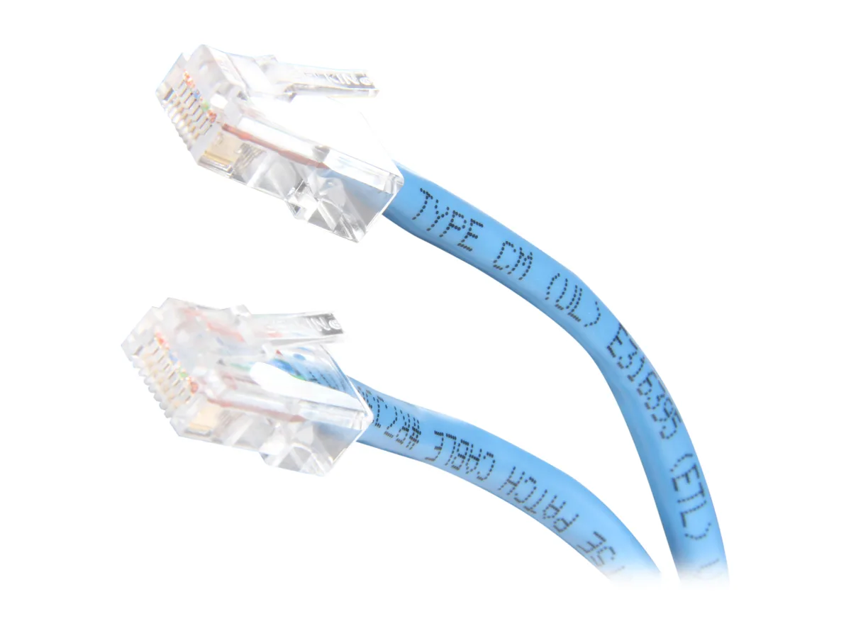Belkin Belkin A3L791-02-BLU Cat5e network ethernet cable 2 ft blue — product photo