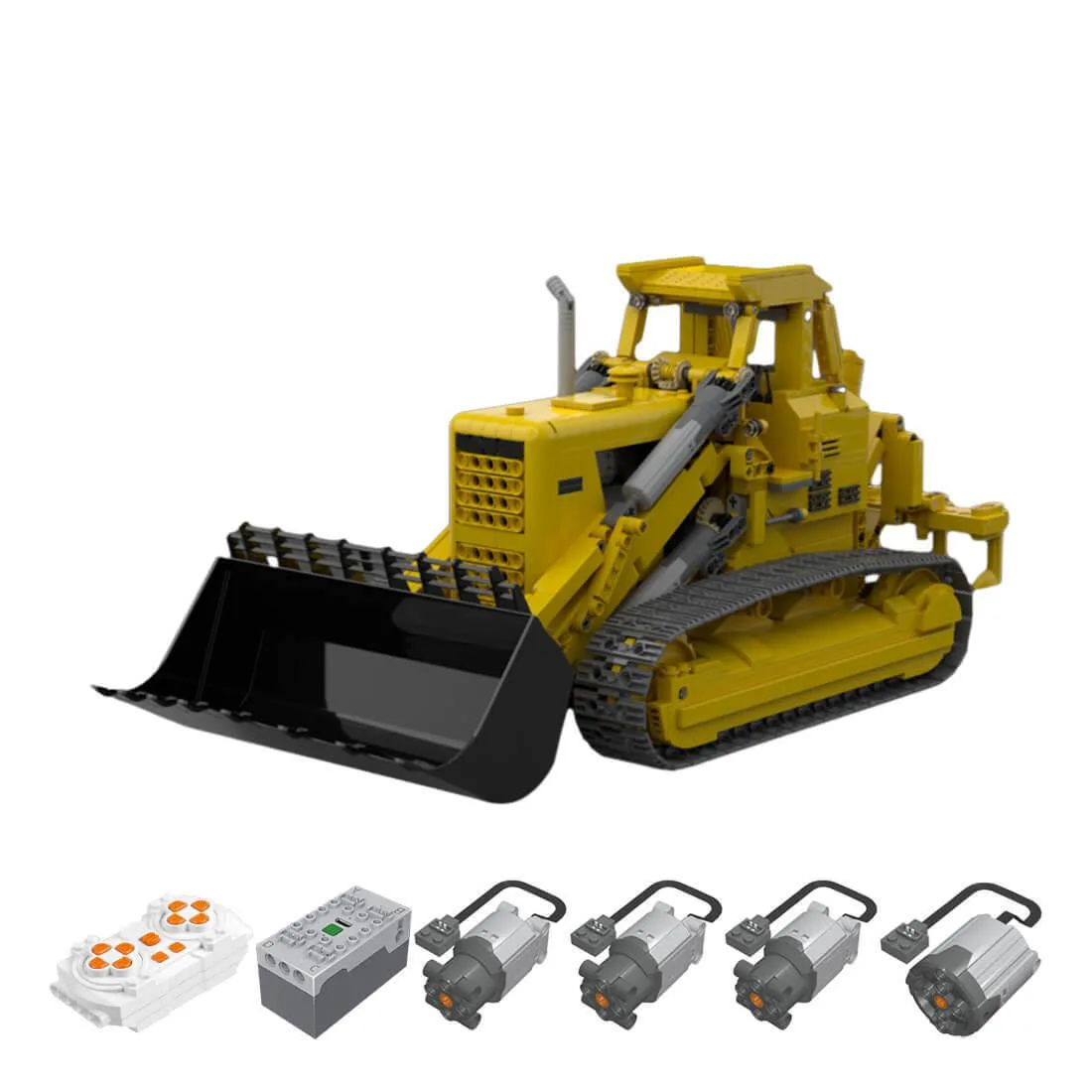 ZITIANYOUBUILD ZITIANYOUBUILD MOC-145968 1/16 RC Crawler Loader 1729 Parts — product photo
