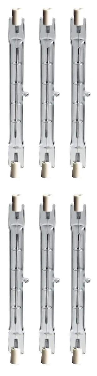 GE Lighting GE Lighting 43703 Q300T3/CL 300W 120V T2.5 Halogen Bulb 6 Pack — product photo