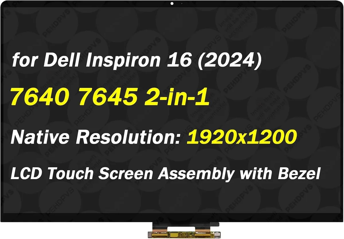 NUOLAISUN NUOLAISUN 16.0" WUXGA 1920X1200 30 Pins Touch Screen for Dell Inspiron 16 7640 7645 2-in-1 (2024) — product photo