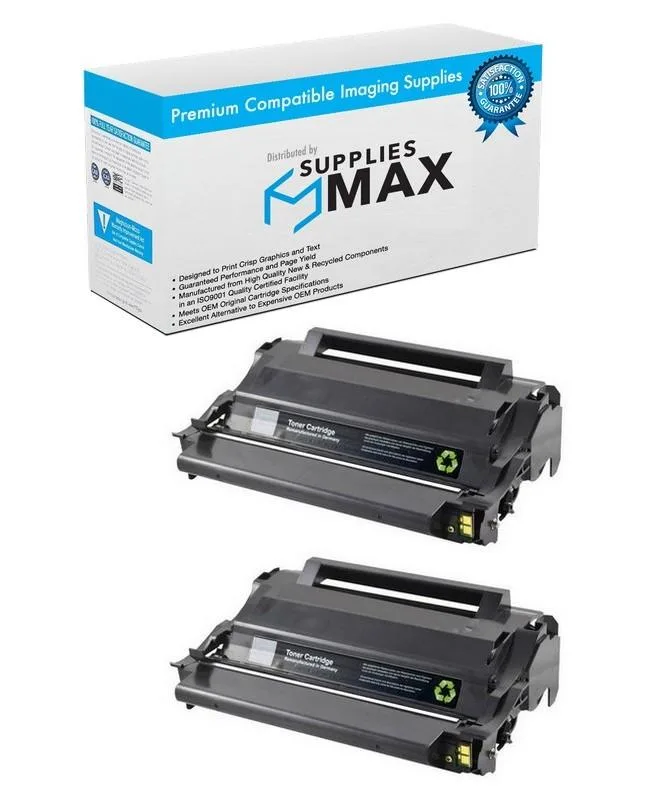 SuppliesMax SuppliesMax Dell 2YS2500 High Yield Toner Cartridge 2 Pack 10000 Pages Black — product photo
