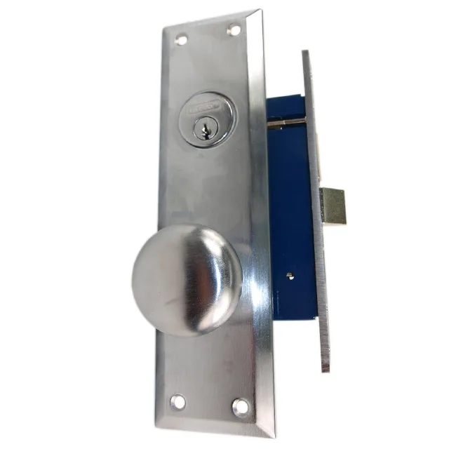 Tuff Stuff Tuff Stuff 510026AL Satin Chrome 26D Right Hand Mortise Door Lock — product photo