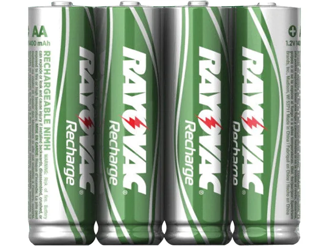 Rayovac Rayovac LD715-4OPB AA Ni-MH 1350mAh 4-pack standard battery — product photo