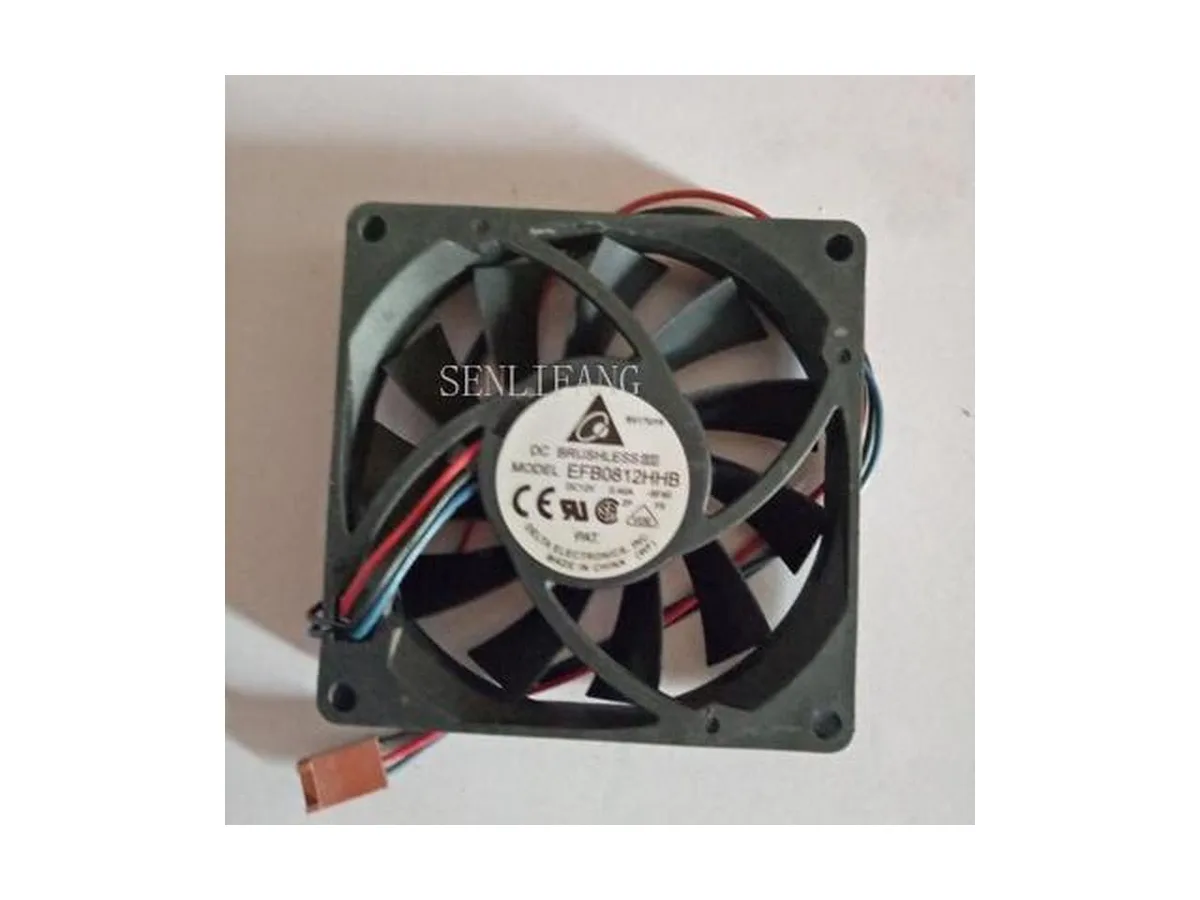 Fans Fans EFB0812HHB -5F40 80x80x15mm 12V .4A 3-wire — product photo