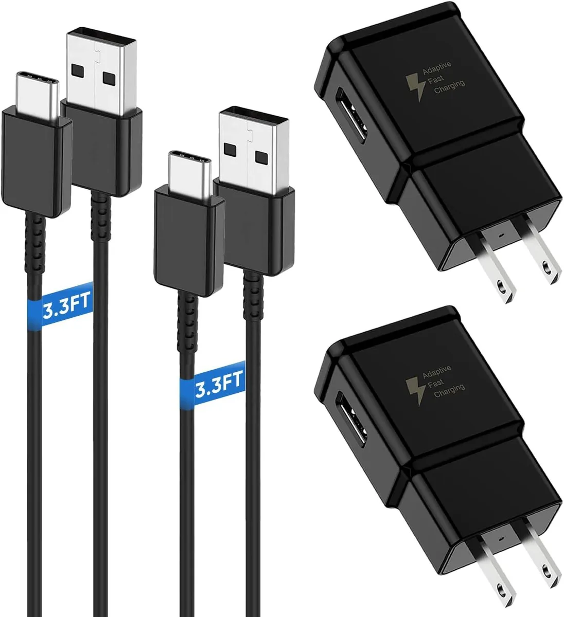 ONITOON ONITOON USB-C Wall Charger &amp; 3.3ft Cable 2-Pack — product photo