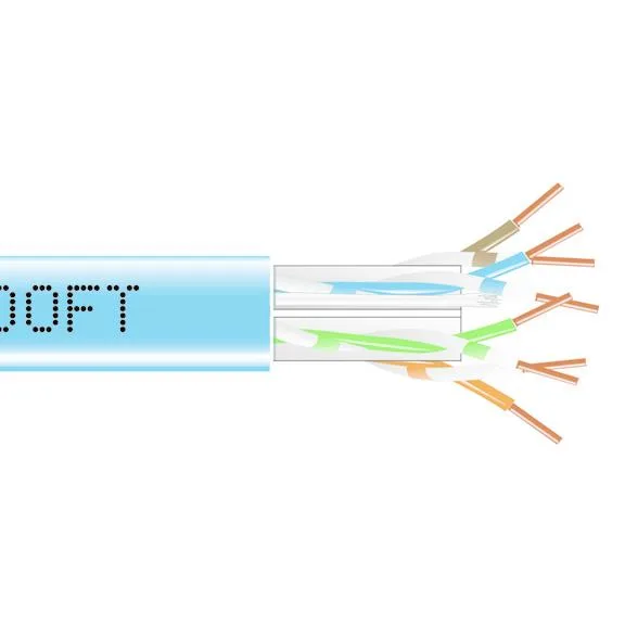 Black Box Corporation Black Box Corporation EYN871B-PB-1000 network ethernet cable Cat6 550 MHz 1000 ft — product photo