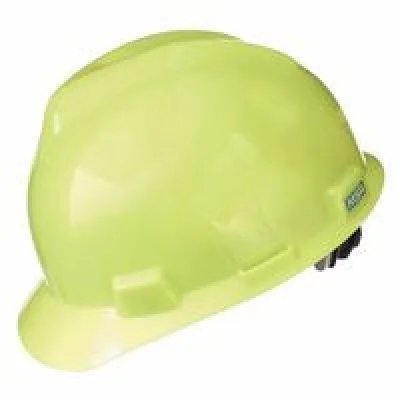 MSA MSA 10061512 V-Gard Slotted Cap HDPE Fas-Trac III Suspension Type I personal protective equipment — product photo