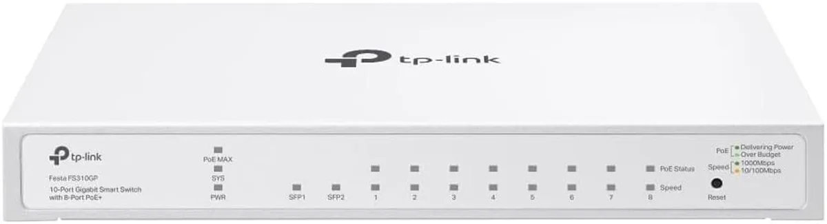 TP-Link TP-Link Festa FS310GP 10-Port Gigabit Smart Managed PoE Switch — product photo