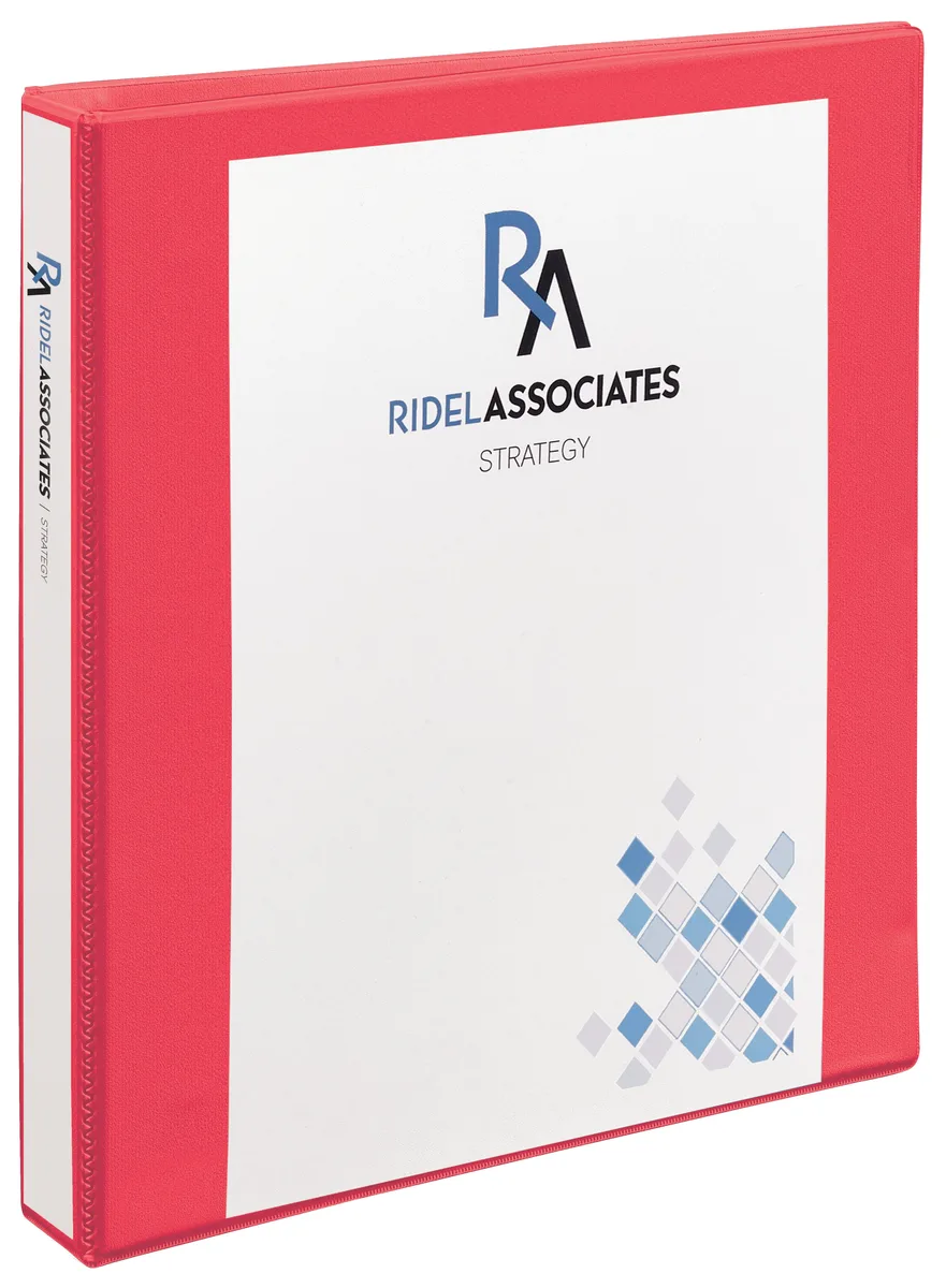 Avery Avery 17293 1" 220-sheet coral view binder accessory — product photo