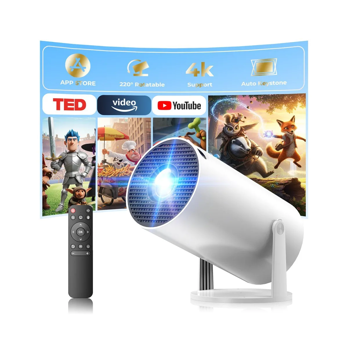ViewSonic 3000 ANSI Lumens 1080p DLP Business Projector — product photo