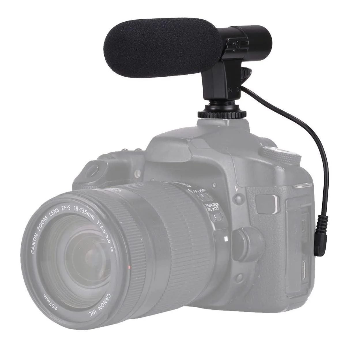  Acuvar MFSMIC Mini Shotgun Microphone 3.5mm 40dB 0.08kg — product photo