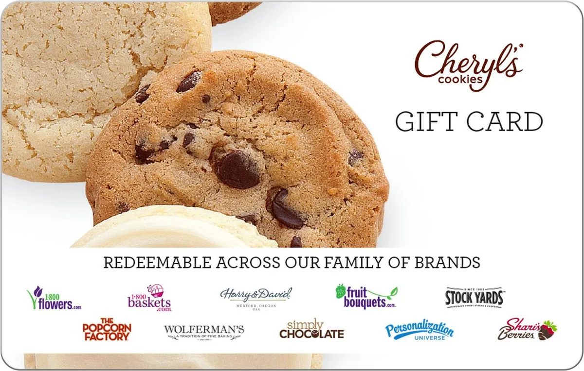 Cheryl's Cookies Cheryl's Cookies CC-10000 $100 Gift Card Specialty Retail — product photo