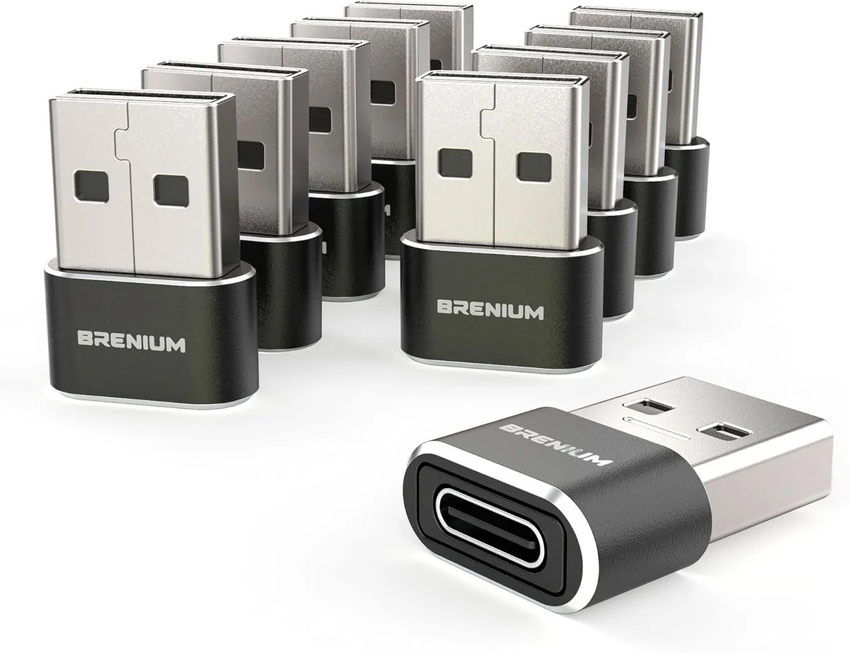 Brainwavz Brainwavz USB-A to USB-C Adapter 10-Pack — product photo