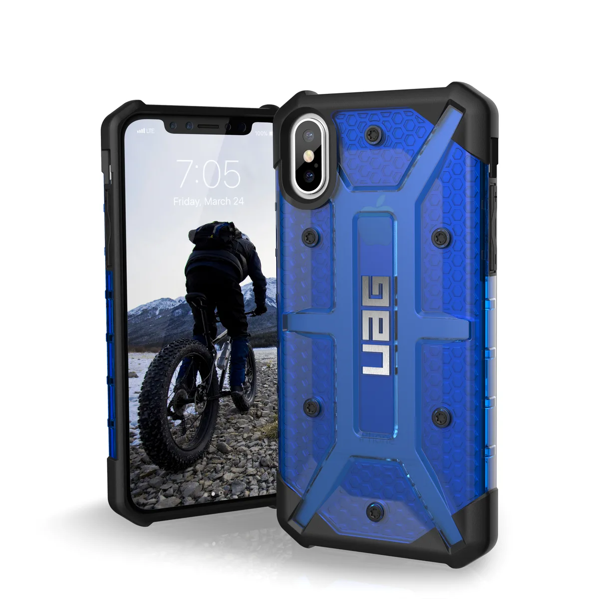 Urban Armor Gear, Inc. Urban Armor Gear Plasma Case iPhone X / Xs 5.8" Cobalt Blue — product photo