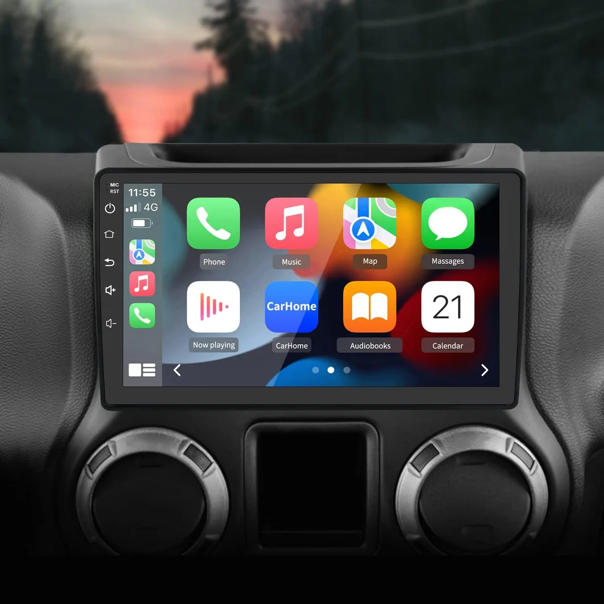 litillbuly litillbuly 10 inch Android 13 2GB+32GB Wireless CarPlay Receiver — product photo