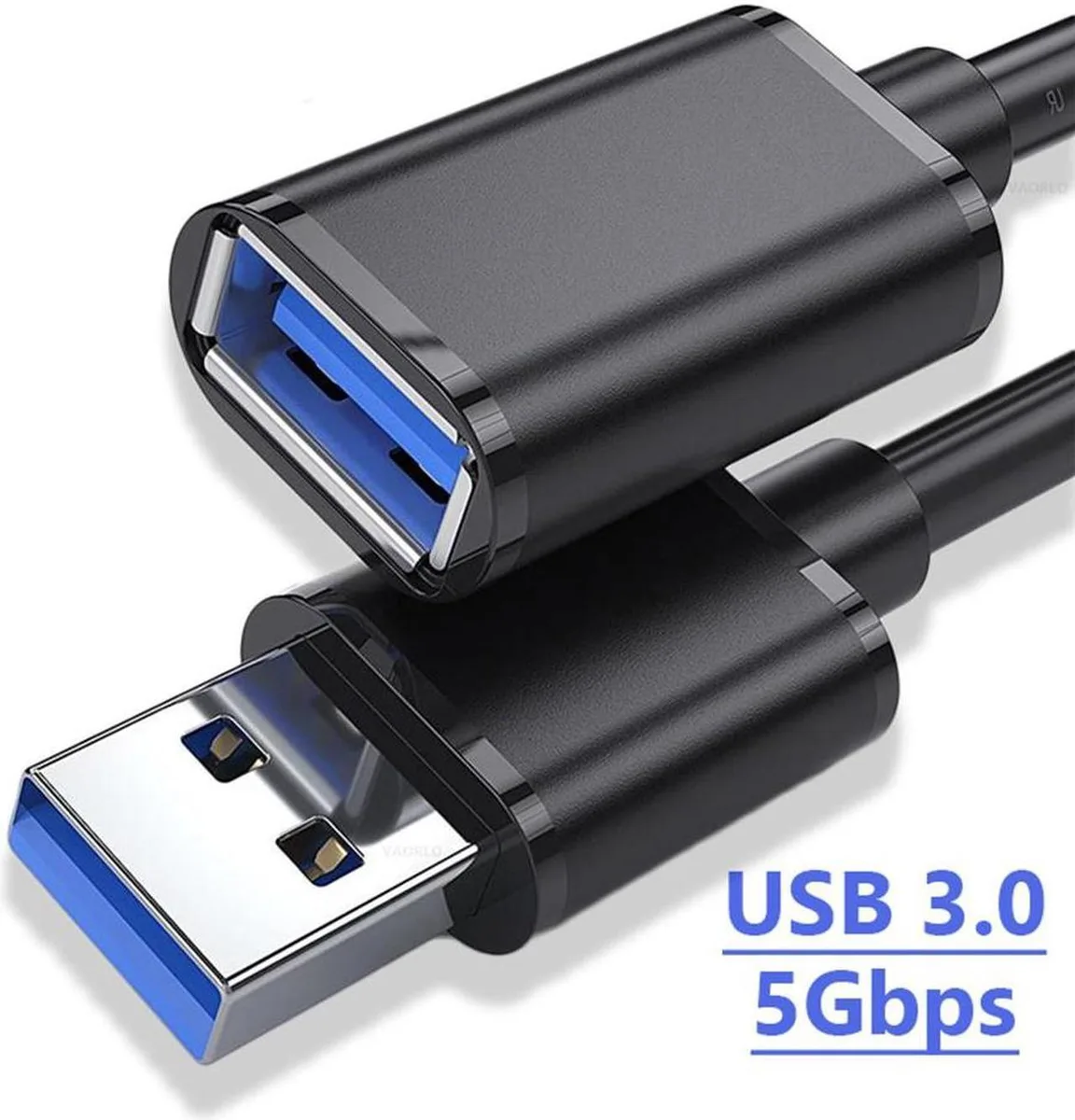 SMUGDESK SMUGDESK USB 3.0 Male-to-Female Extension Cable 3.3Ft 3-Pack — product photo