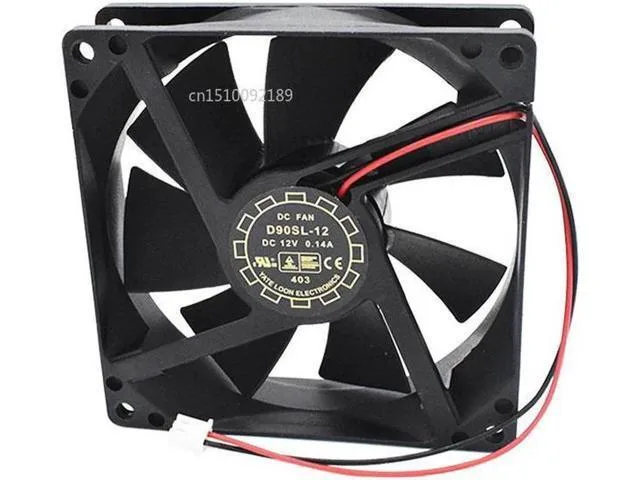 TSUJ TSUJ 92x92x25mm 12V 0.14A 2-wire server fan — product photo