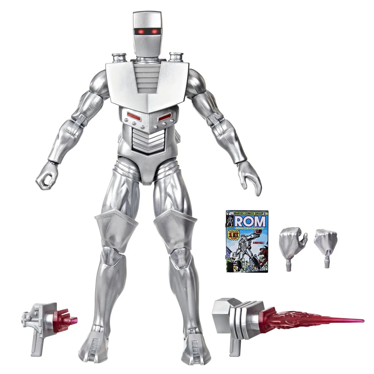 Marvel Marvel Legends Series ROM: Spaceknight 6-Inch Action Figure Silver — product photo