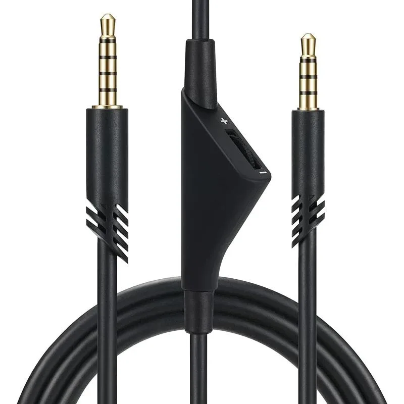 WMtec WMtec Replacement Cable for A10 A30 A40 A40TR Headphones with Mute Volume Control — product photo