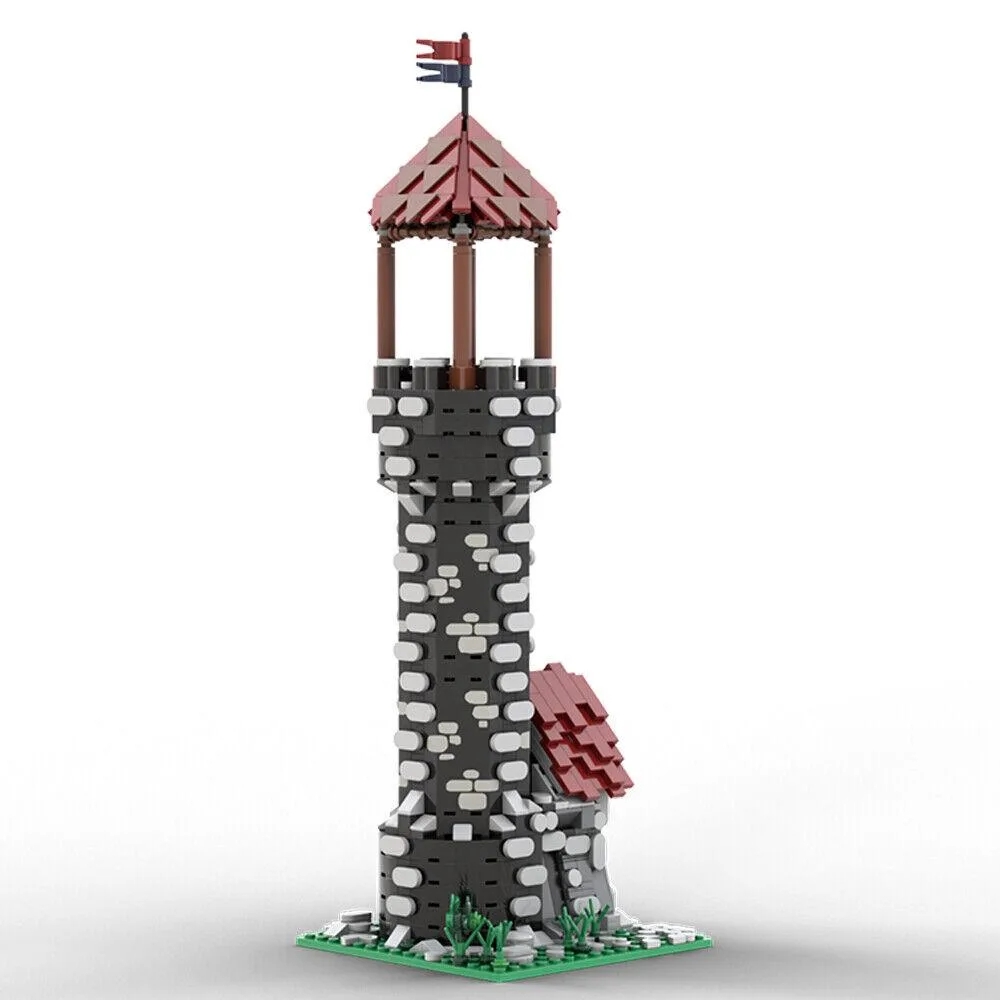 ZITIANYOUBUILD ZITIANYOUBUILD MOC-156629 Stone Tower Watchtower 964 Parts — product photo