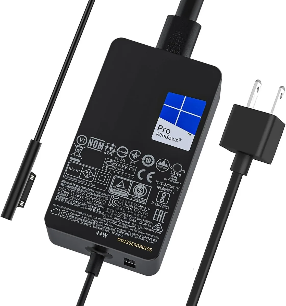 Kenuco Kenuco 1796 44W 15V 2.58A laptop charger — product photo