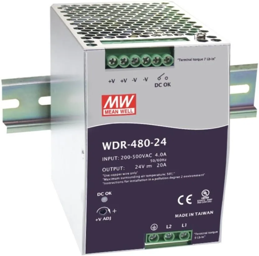 NShi NShi WDR-480-24 480W 24V 20A Server Chassis — product photo