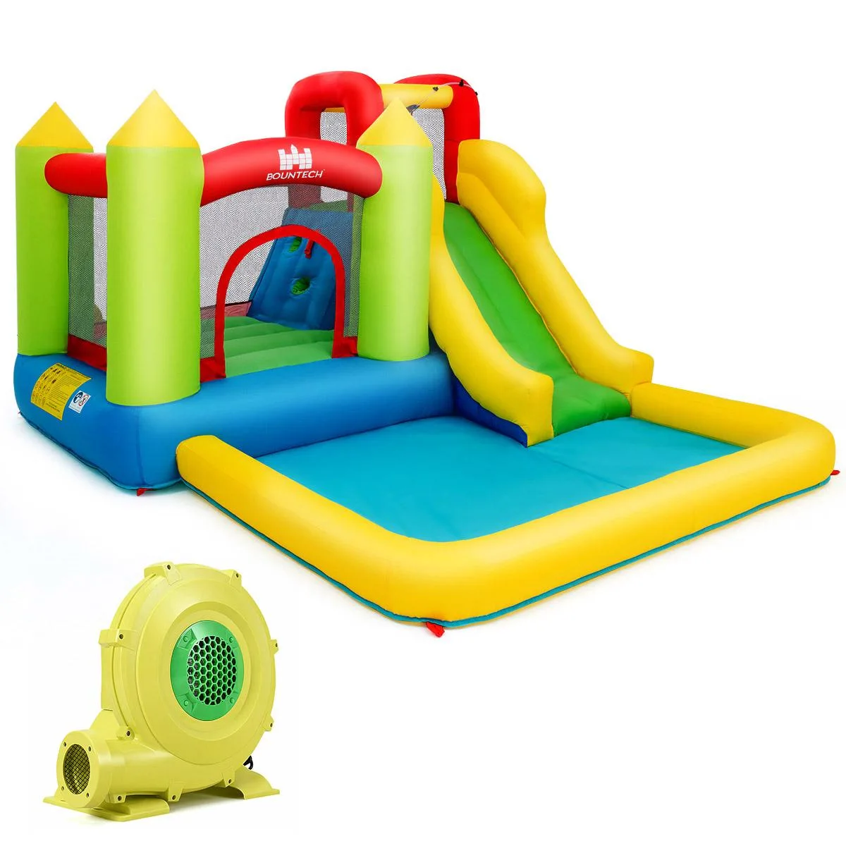Costway Costway Inflatable Bounce House Water Slide 480W Blower — product photo