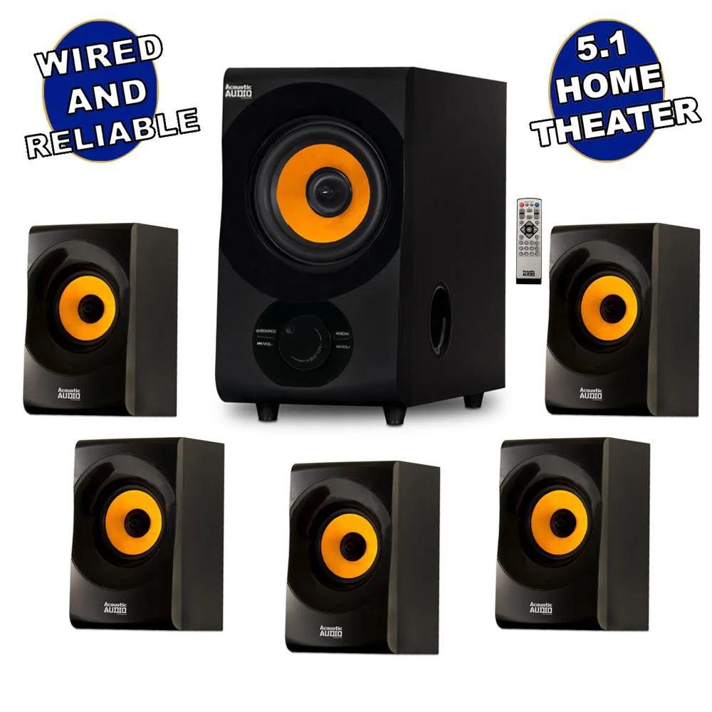 Acoustic Audio Acoustic Audio AA5170 700W 5.1 Home Theater in a Box — product photo