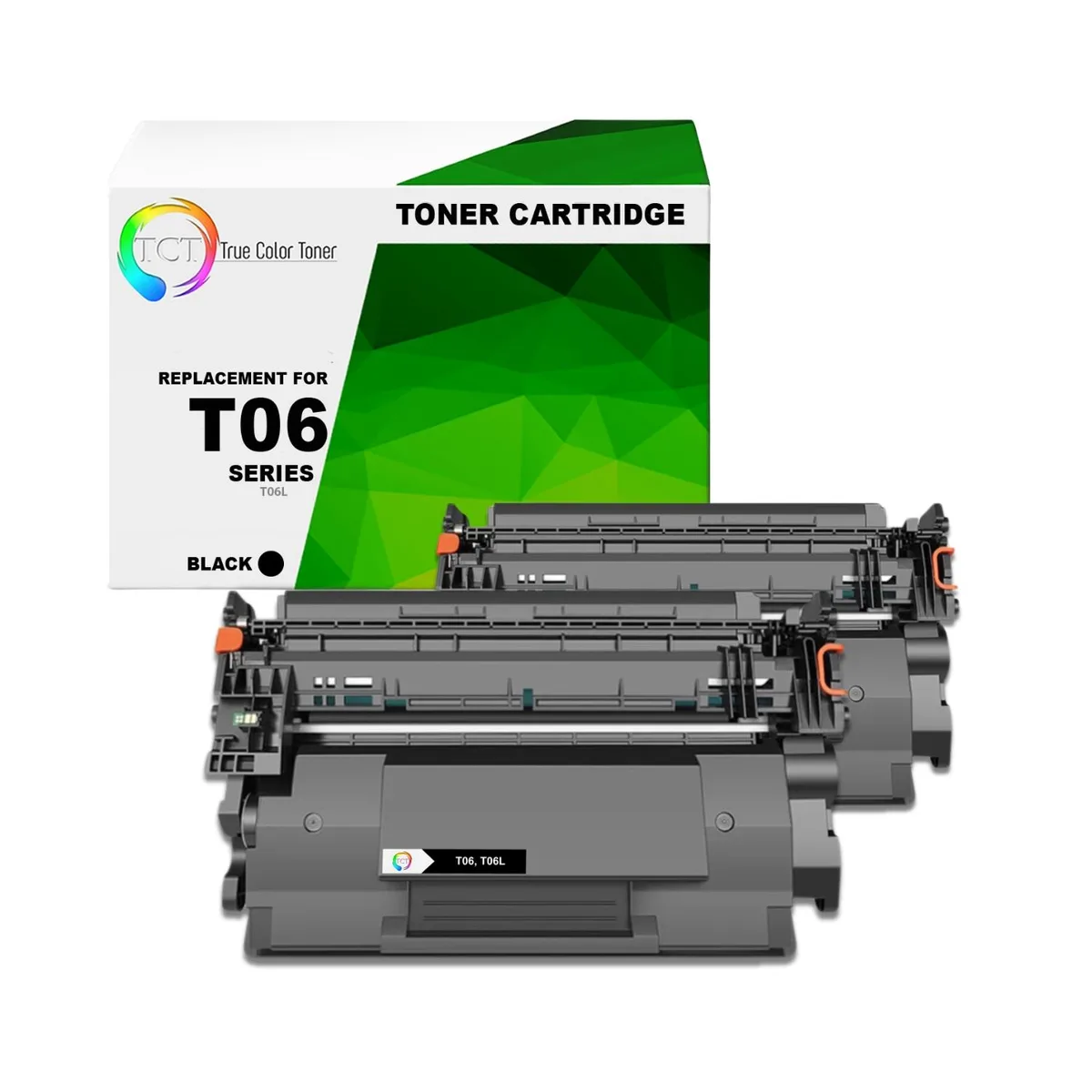 True Color Toner True Color Toner T06 Black Toner Cartridge 2 Pack 20000 Pages — product photo