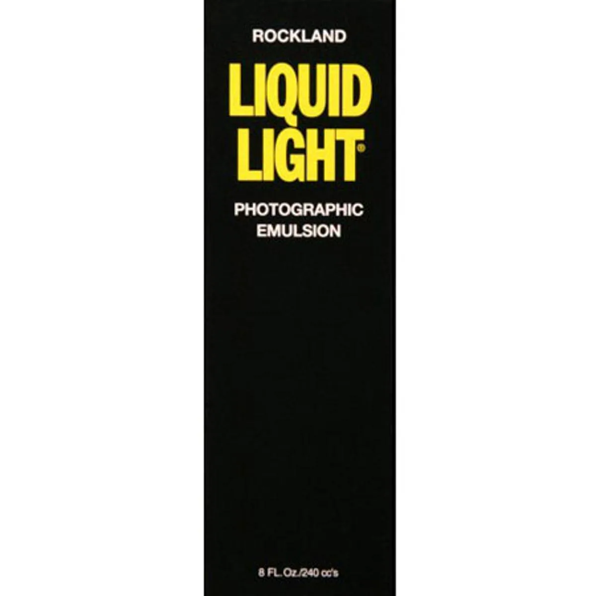 Rockland Colloid Rockland Colloid Liquid Light Black and White Emulsion 8 Oz camera accessory — product photo