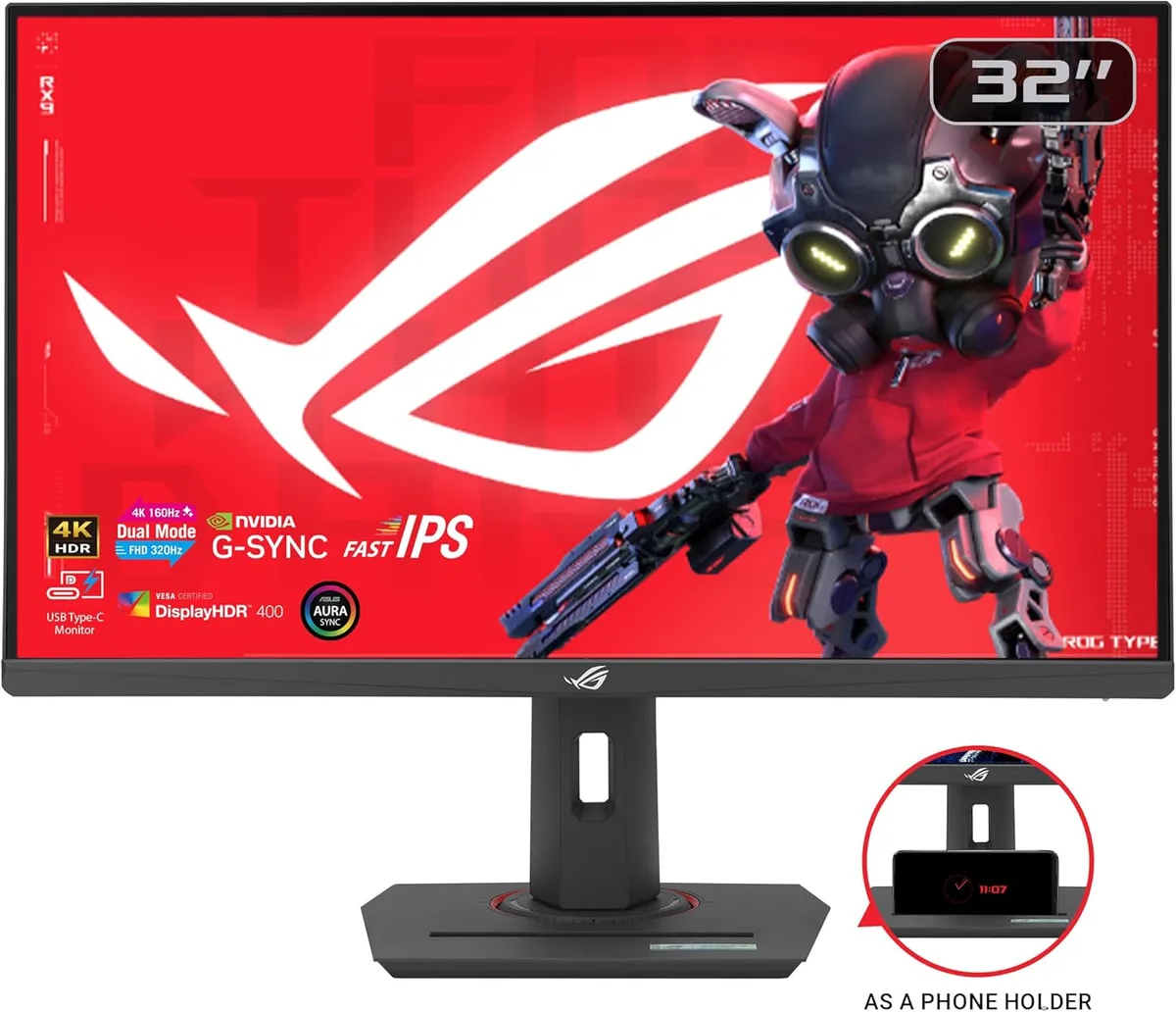 ASUS ASUS 90LM0B01-B011C1 XG32UCG 31.5" 4K 160Hz gaming monitor — product photo