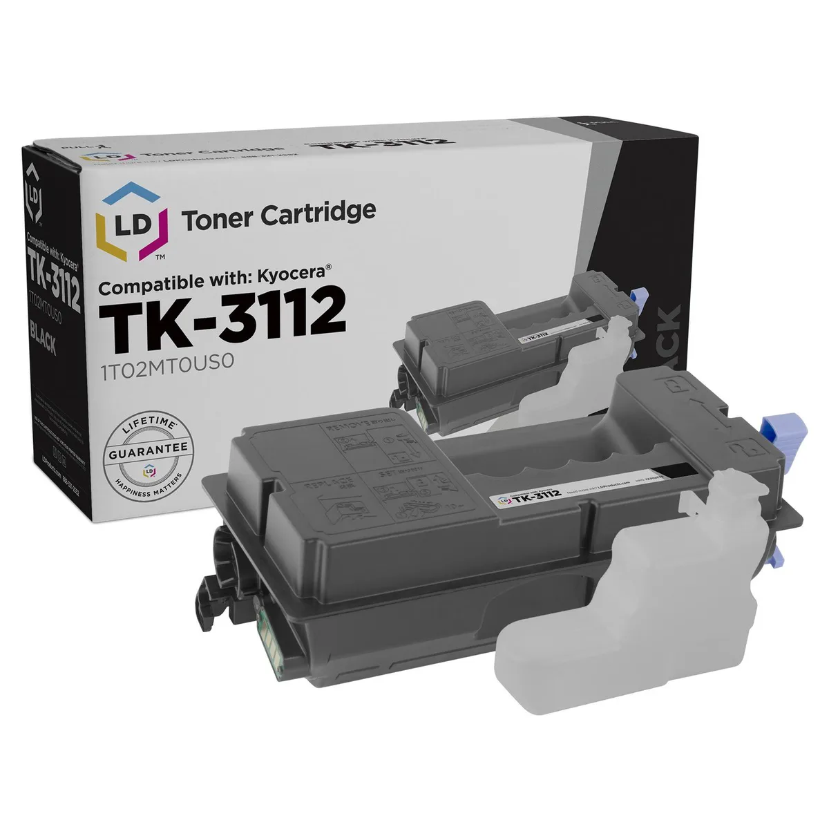LD Products LD Products TK-3112 Black Laser Toner Cartridge — product photo