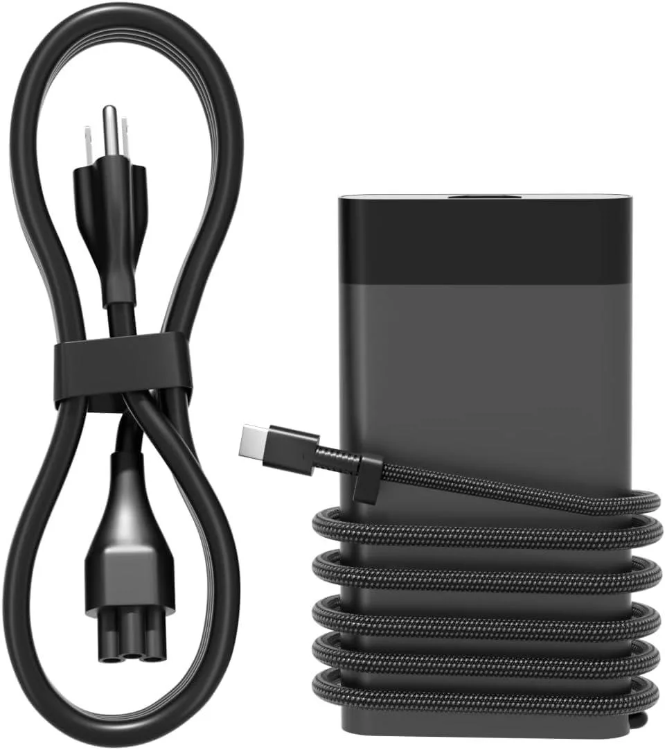 FLEANE FLEANE Slim 65W USB-C Charger Compatible with HP Elitebook Spectre Envy ProBook Pavilion — product photo
