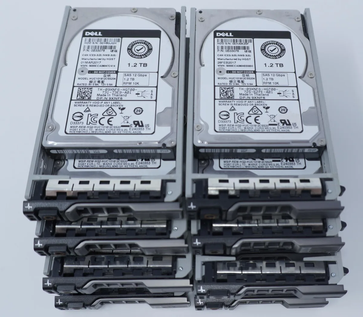 DELL DELL HUC101812CSS204 1.2TB 10000RPM SAS 12Gb/s 2.5" 128MB internal hard drive — product photo