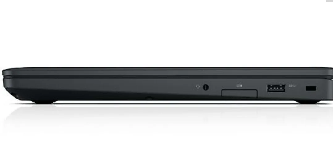 Black Dell Latitude E5470 14.0 inch laptop closed lid